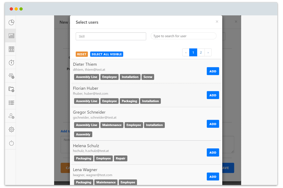 Appointment Planning - Adjust Appointment Change via Click and Drag