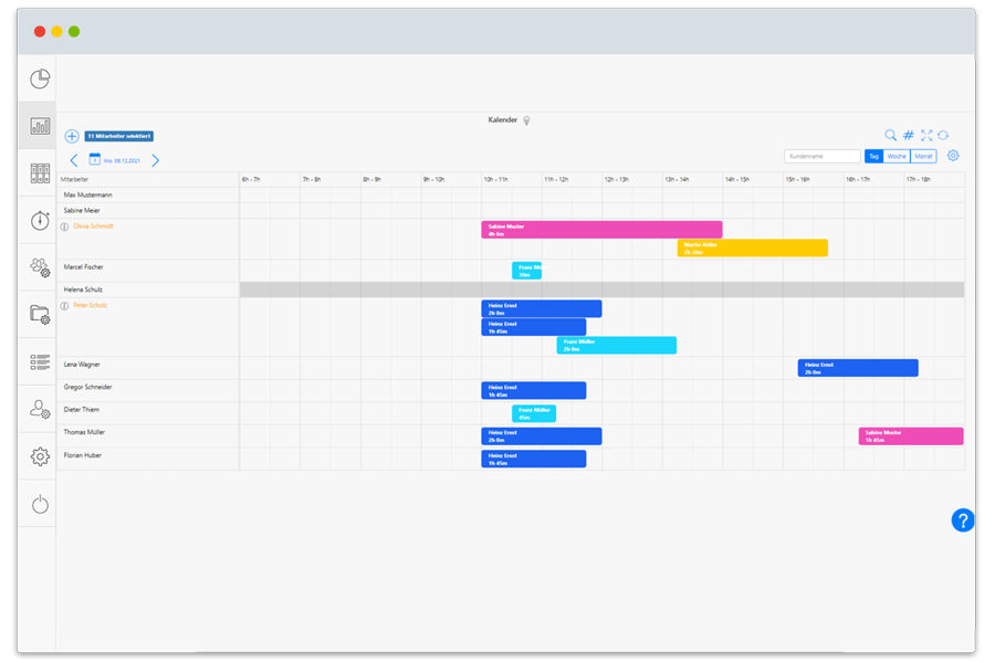 Appointment Planning - Clear Appointment Calendar